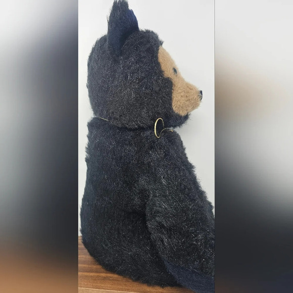 Dakin Vintage Bearfoot 16” Tall 1976 Big Blackfoot Bear Pillow Pets - Picture 7 of 13